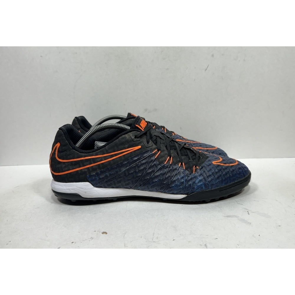 Nike HypervenomX Finale TF Men's 12 749888-008 Blue Black‎ Indoor Soccer Shoes